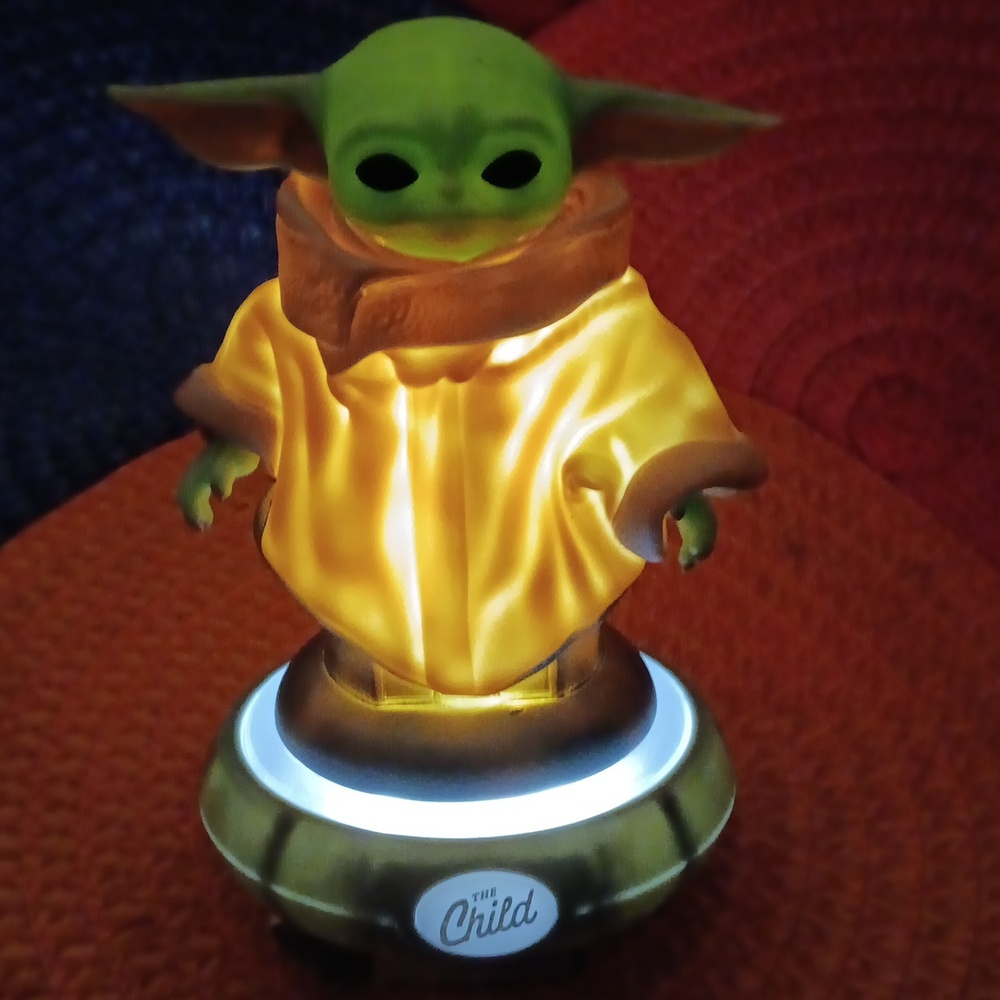 STARS WARS THE MANDALORIAN CHILD BABY YODA GROGU Night Light